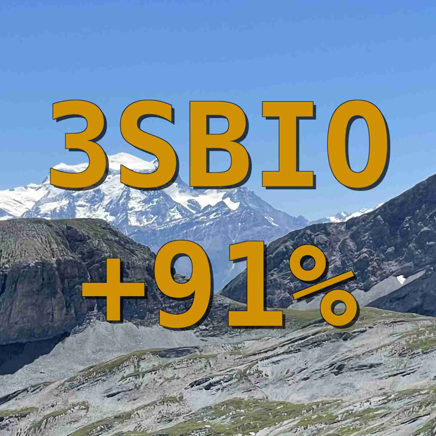 3SBIO +91%