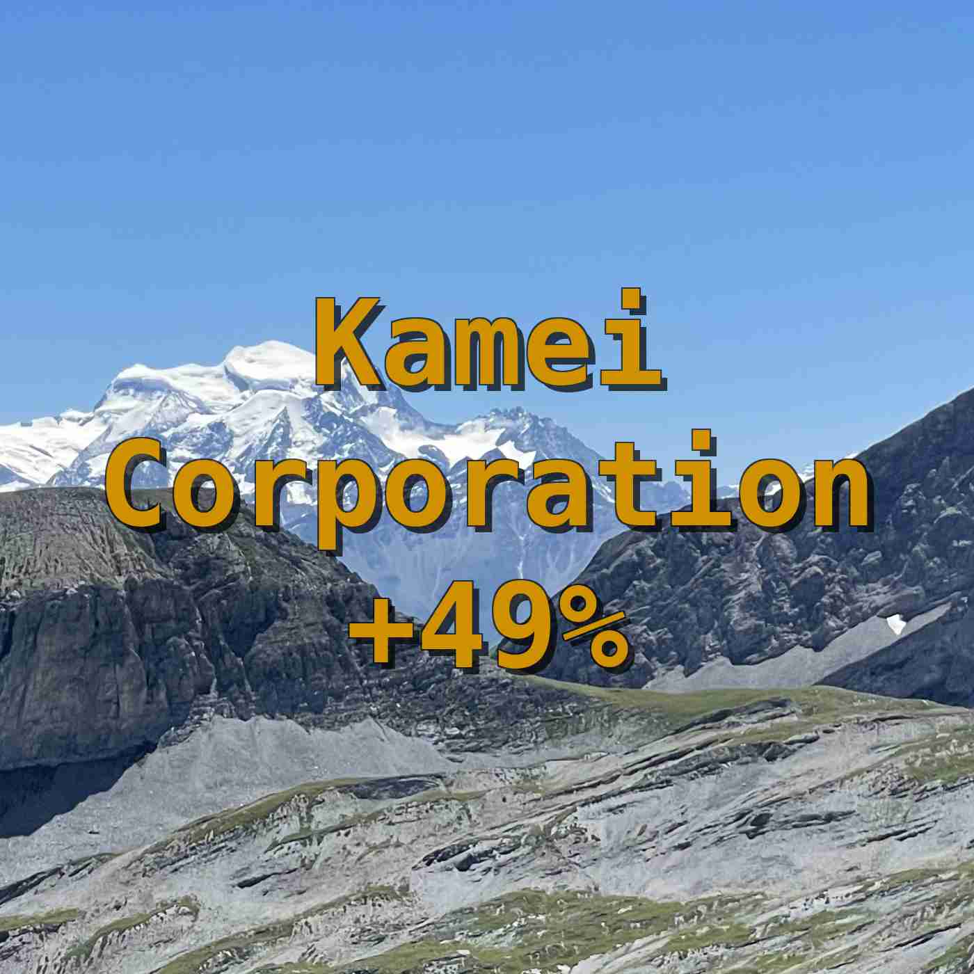 Kamei Corporation +49%